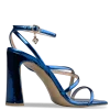 BLOCK HEEL SANDALS 21884 BLUE