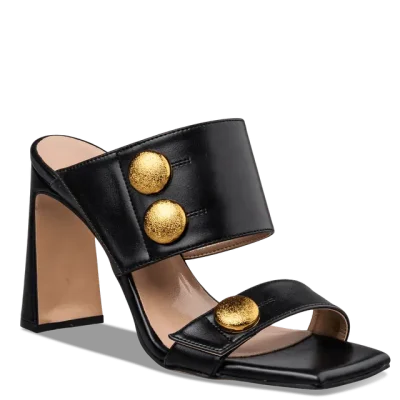 BLOCK HEEL MULES 21889