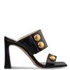 BLOCK HEEL MULES 21889