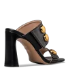 BLOCK HEEL MULES 21889
