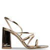 BLOCK HEEL SANDALS 21892 GOLD