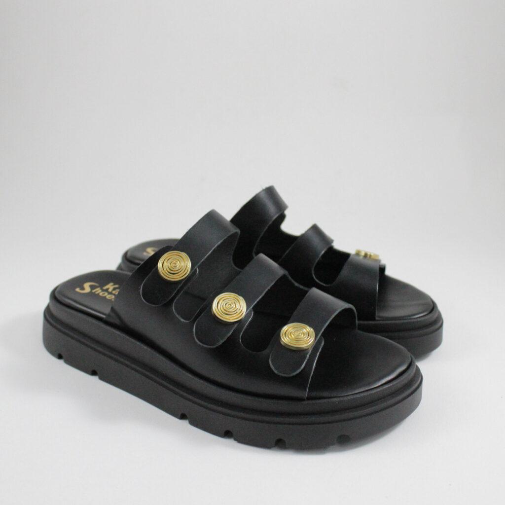 Flatform sandals 4588 brown
