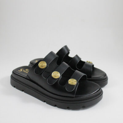 Flatform sandals 4588 brown