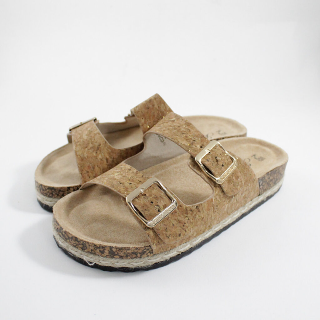 Flatform sandals 250214 Gold Jomix