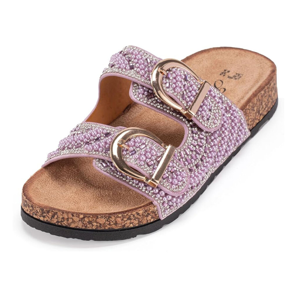 Flatform sandals 250325 Purple Jomix