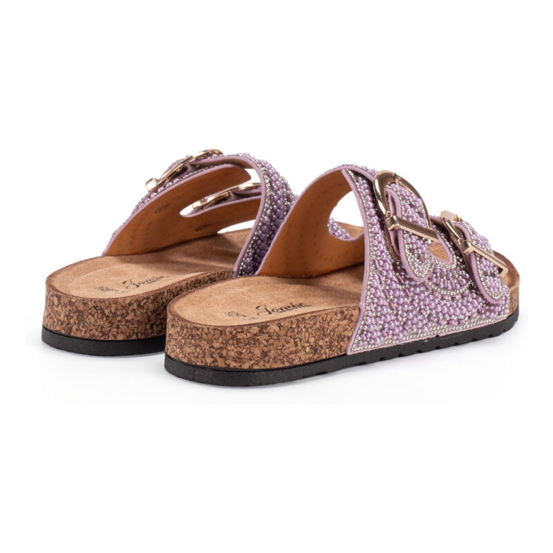 Flatform sandals 250325 Purple Jomix