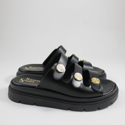 Flatform sandals 4588 brown