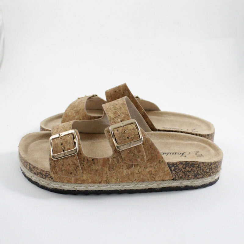 Flatform sandals 250214 Gold Jomix