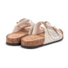 Flatform sandals 250325 White Jomix