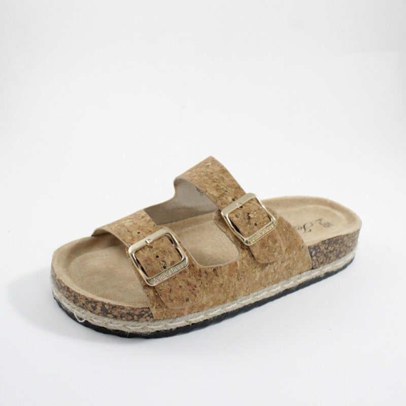 Flatform sandals 250214 Gold Jomix