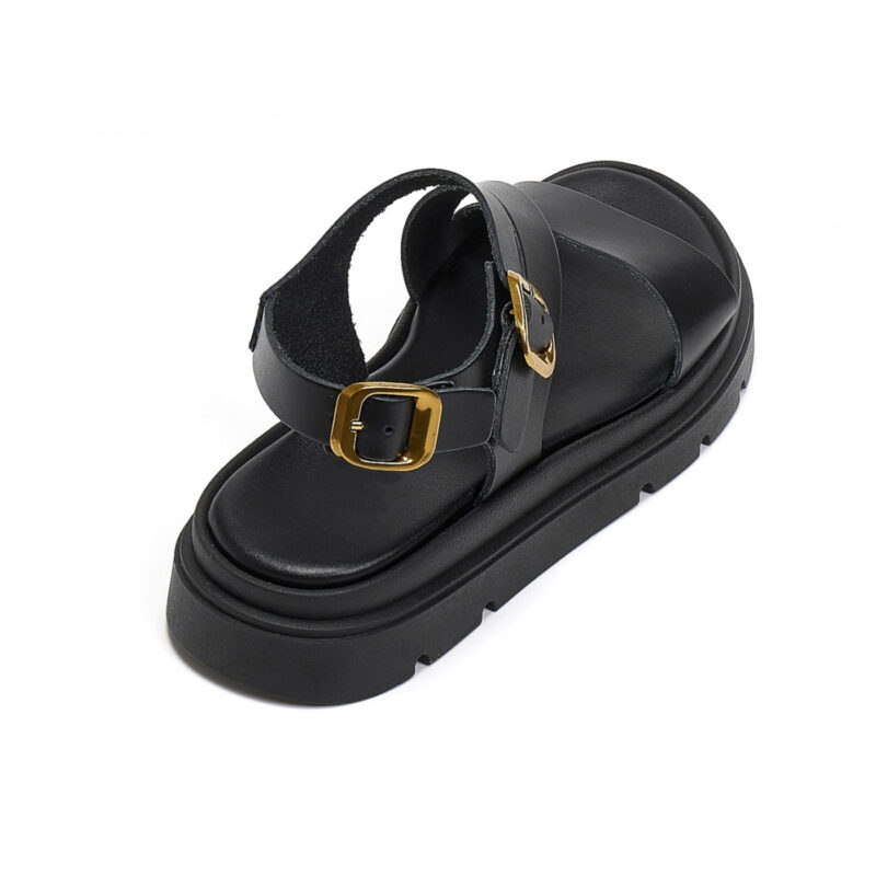 Flatform sandals 4510 black