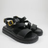 Flatform sandals 4510 black