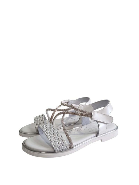 Παιδικά πέδιλα scarpy AK25-62 white
