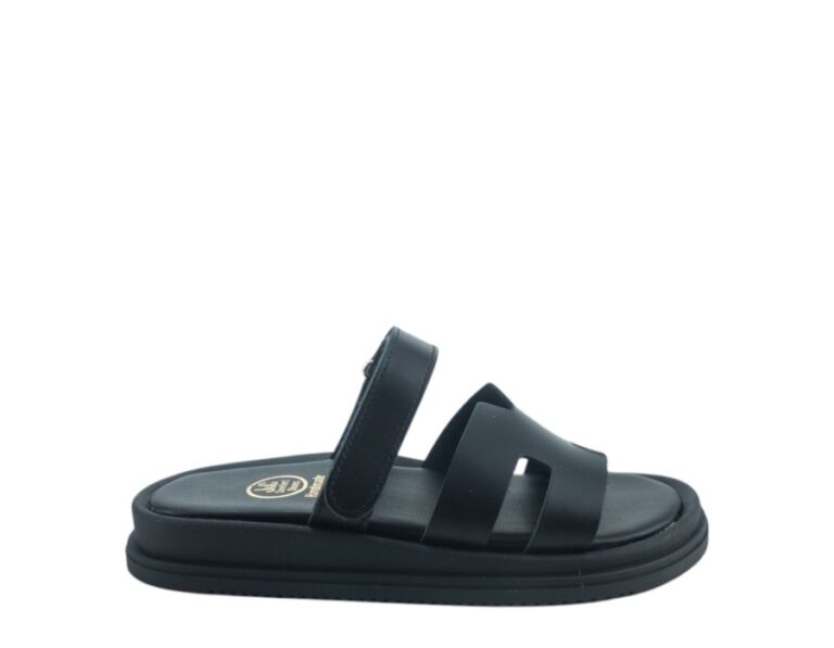 Leather flatform sandals 1811