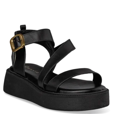 FLATFORM SANDALS E96-21316 BLACK