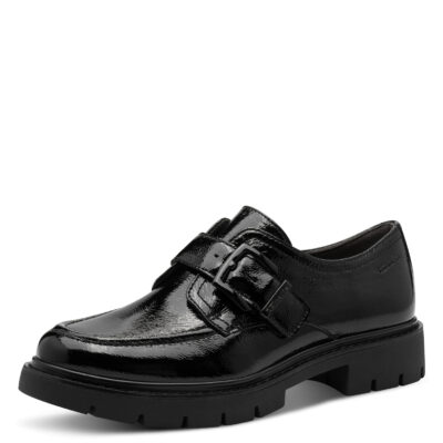 Tamaris comfort  Moccasins/loafers 8-84316-45 018 Black Patent