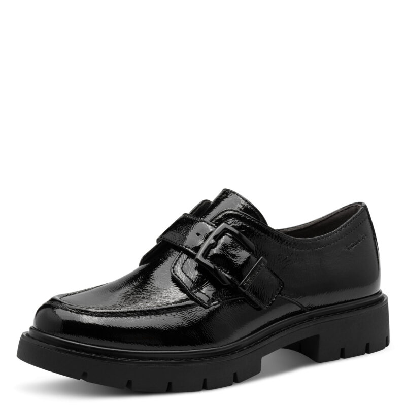Tamaris comfort  Moccasins/loafers 8-84316-45 018 Black Patent