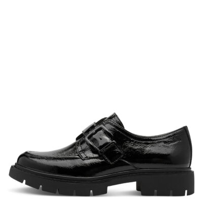 Tamaris comfort  Moccasins/loafers 8-84316-45 018 Black Patent