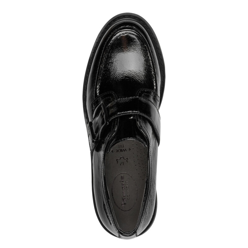 Tamaris comfort  Moccasins/loafers 8-84316-45 018 Black Patent