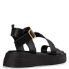 FLATFORM SANDALS E96-21316 BLACK