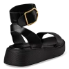 FLATFORM SANDALS   E96-21317-34 BLACK