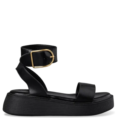 FLATFORM SANDALS   E96-21317-34 BLACK