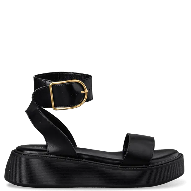 FLATFORM SANDALS   E96-21317-34 BLACK