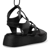 FLATFORM SANDALS  E96-21319-34 BLACK