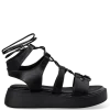 FLATFORM SANDALS  E96-21319-34 BLACK