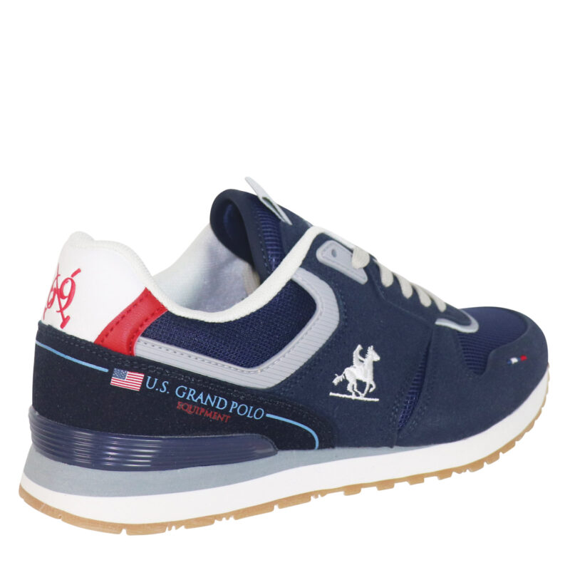 GPM513100-3231 Blue Sneakers με κορδόνι U.S.GRAND POLO