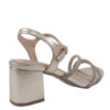La Coquette mid heel sandals s20078a gold