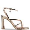 BLOCK HEEL SANDALS 21884 GOLD