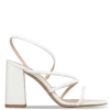 BLOCK HEEL SANDALS 21892 WHITE