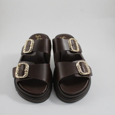 Flat sandals 4525-2 brown