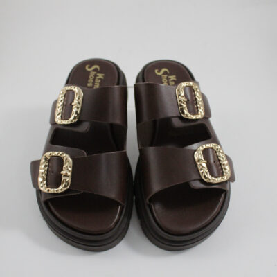 Flat sandals 4525-2 brown