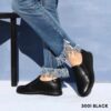 Slip on women mocassins 3001 black