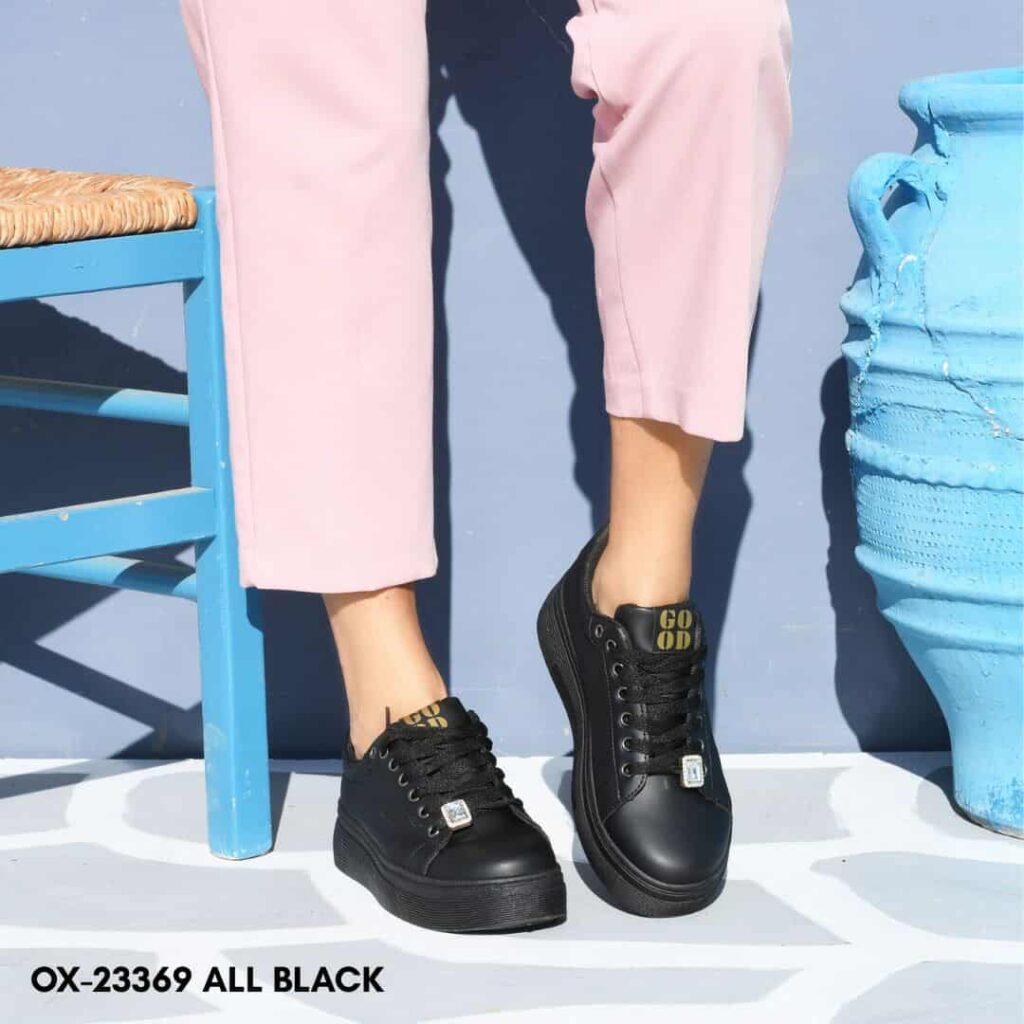 Women sneakers c23369 black