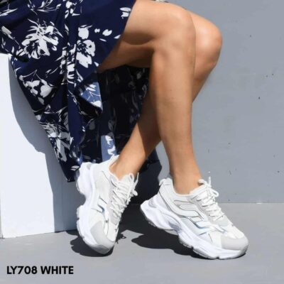 Women sneakers ly708 white