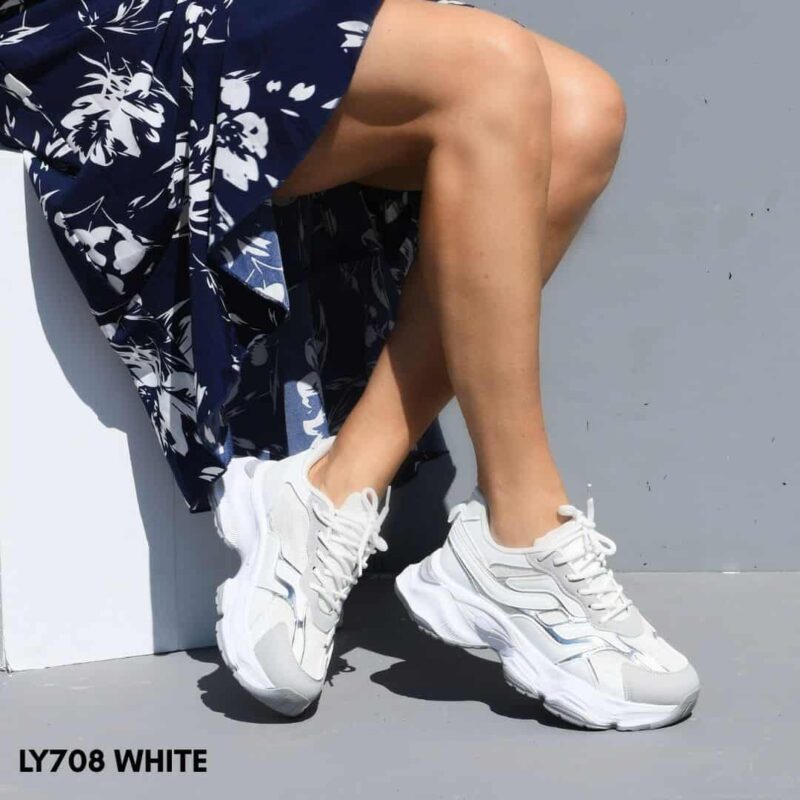 Women sneakers ly708 white