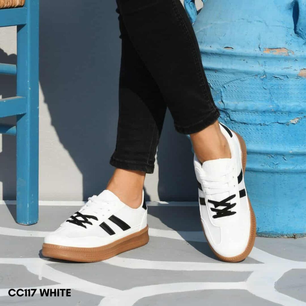 Women sneakers c117 black (Αντιγραφή)