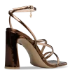 BLOCK HEEL SANDALS 21884 bronze