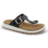 Zak arbd01 anatomic sandals black