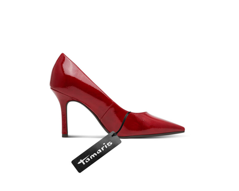 Tamaris pumps 22423 red pattent