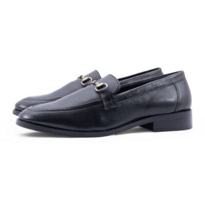 Catwalk leather loafers 26304 black