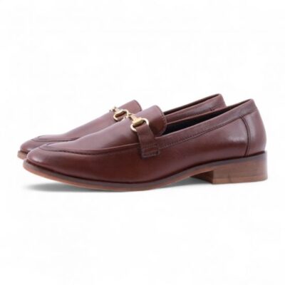 Catwalk leather loafers 26304 tan