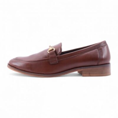 Catwalk leather loafers 26304 tan