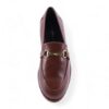 Catwalk leather loafers 26304 tan