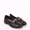 Women loafers 5302 black mat
