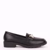 Women loafers 5302 black mat