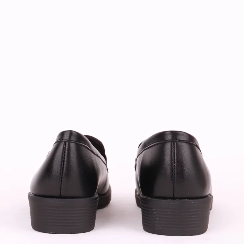 Women loafers 5302 black mat